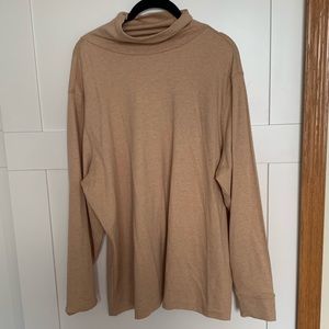 Land’s End Tan Turtleneck | size 2x